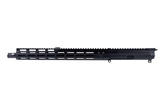FM Products MIKE-9 16" 9mm Complete Upper Receiver has a Foxtrot Mike muzzle brake